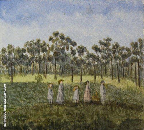 Family Walk by Emma Minnie Boyd | Oil Painting Reproduction