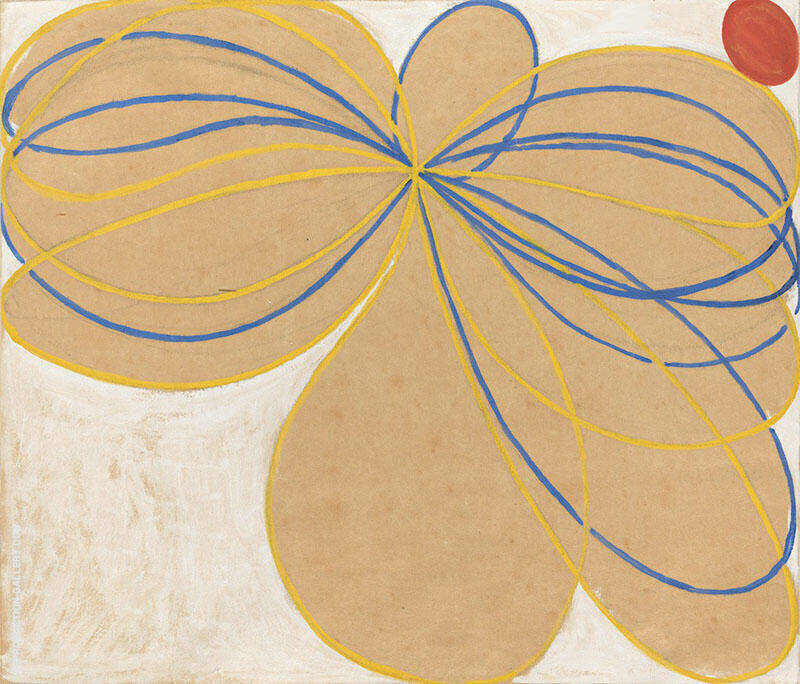 Group V The Pointed Star by Hilma AF Klint | Oil Painting Reproduction