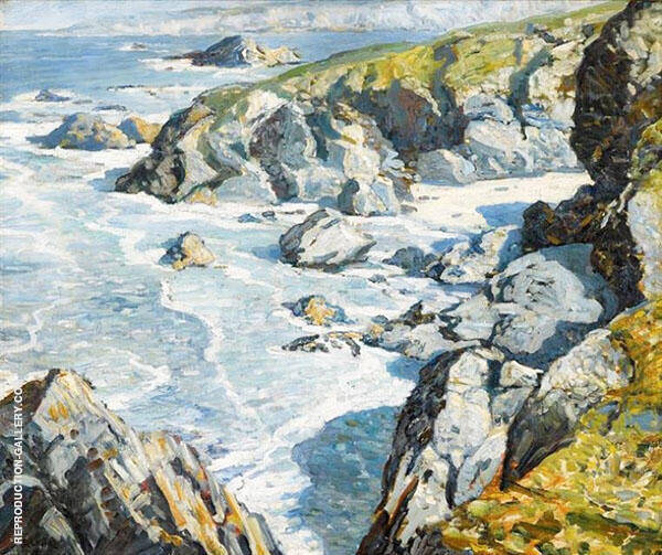 The Little Cove by Walter Elmer Schofield | Oil Painting Reproduction