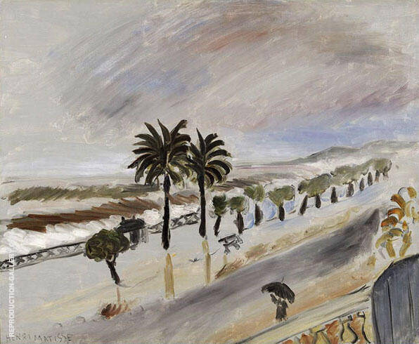 A Storm in Nice c1919 by Henri Matisse | Oil Painting Reproduction