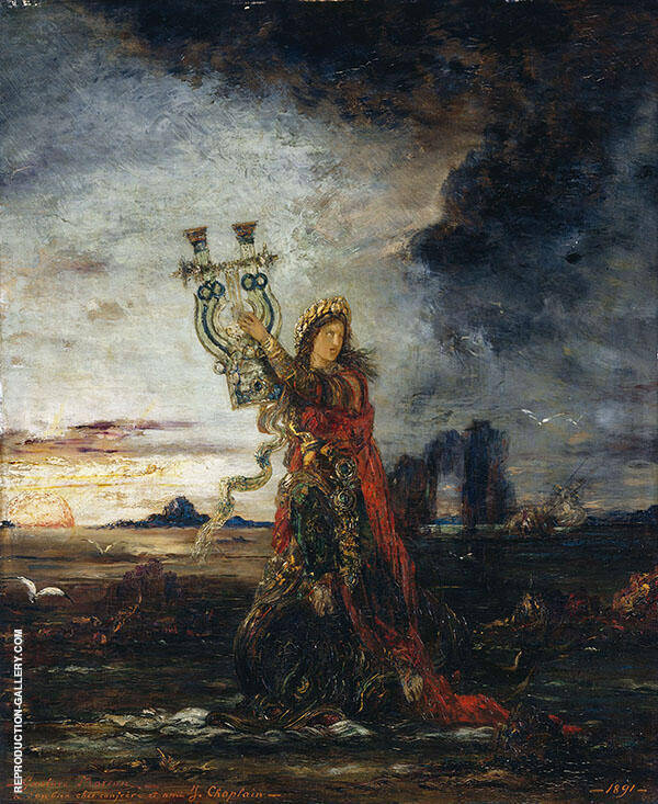 Arion by Gustave Moreau | Oil Painting Reproduction