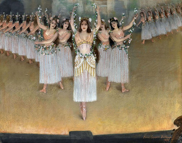 Danseuses by Pierre Carrier Belleuse | Oil Painting Reproduction