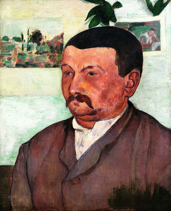 Portrait of M. Poulain by Emile Bernard | Oil Painting Reproduction