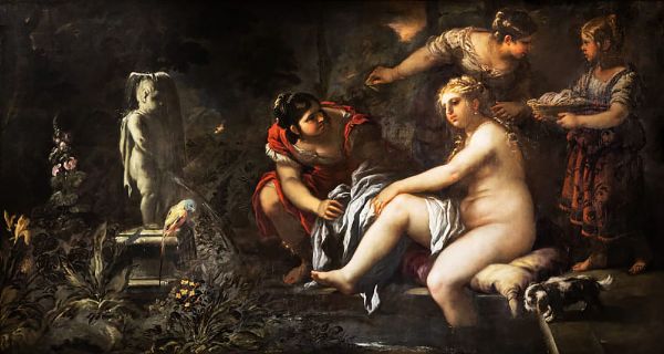 Bathsheba by Luca Giordano | Oil Painting Reproduction