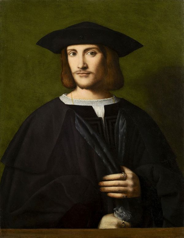 Portrait of a Gentleman by Bernardino Luini | Oil Painting Reproduction