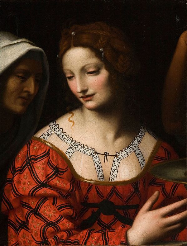 Salome 1520 by Bernardino Luini | Oil Painting Reproduction