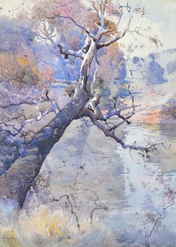 Old Gum Tree 1925 by Penleigh Boyd | Oil Painting Reproduction