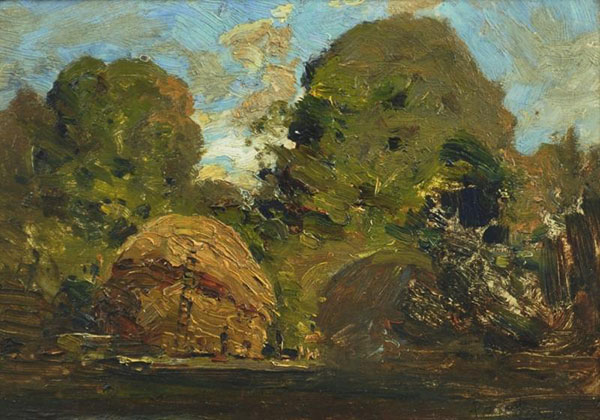 Building a Haystack Hampton Victoria | Oil Painting Reproduction