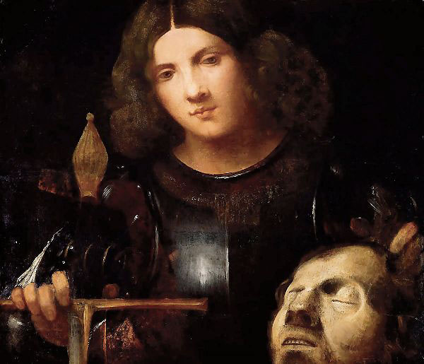 David with the Head of Goliath 1510 | Oil Painting Reproduction