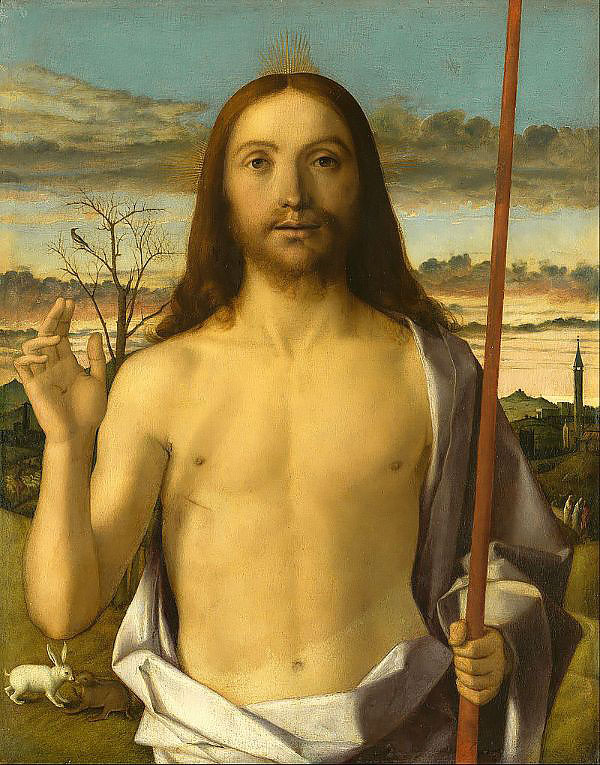 Christ Blessing 1500 by Giovanni Bellini | Oil Painting Reproduction