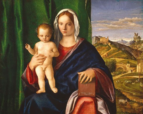 Madonna and Child 1509 by Giovanni Bellini | Oil Painting Reproduction