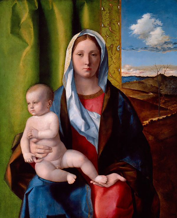 Madonna and Child c1510 by Giovanni Bellini | Oil Painting Reproduction