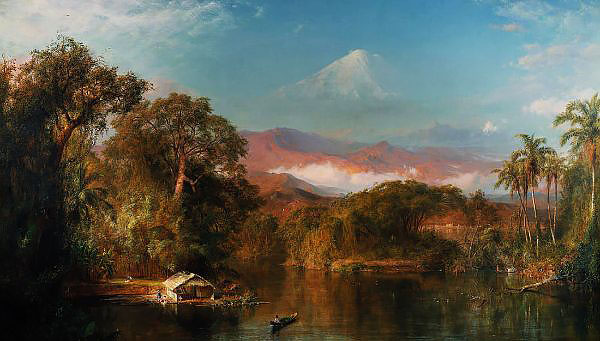 Chimborazo 1864 by Frederic Edwin Church | Oil Painting Reproduction