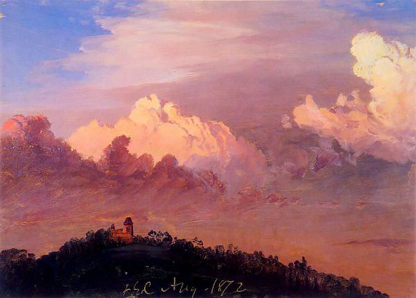 Clouds over Olana 1872 | Oil Painting Reproduction