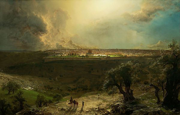 Jerusalem from the Mount of Olives 1870 | Oil Painting Reproduction