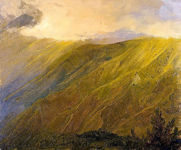 Ridges in the Blue Mountains Jamaica 1865 | Oil Painting Reproduction