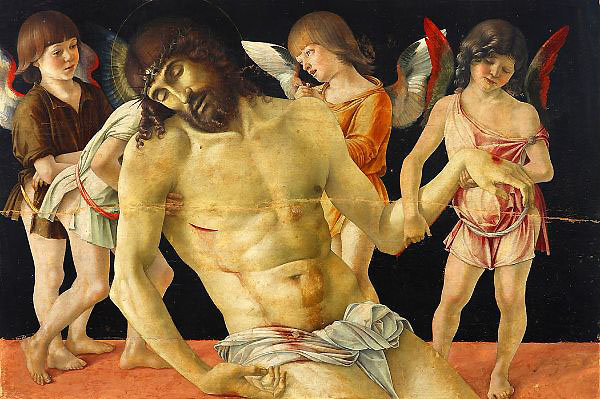 Dead Christ Supported by Angels | Oil Painting Reproduction