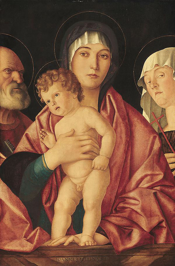 Madonna and Child with Saints c1490 | Oil Painting Reproduction