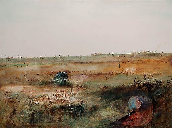 Bride in a Wimmera Landscape c1967 | Oil Painting Reproduction