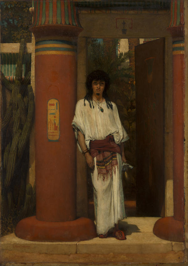 An Egyptian in a Doorway 1865 | Oil Painting Reproduction