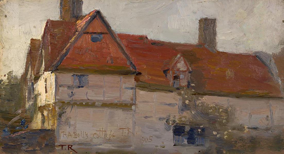 House Of Anning Bell 1905 by Tom Roberts | Oil Painting Reproduction