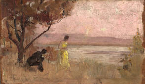 Mentone 1888 By Tom Roberts