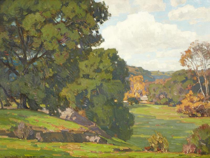 Along the River Bed by William Wendt | Oil Painting Reproduction