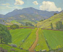 A Trickle of Road By William Wendt