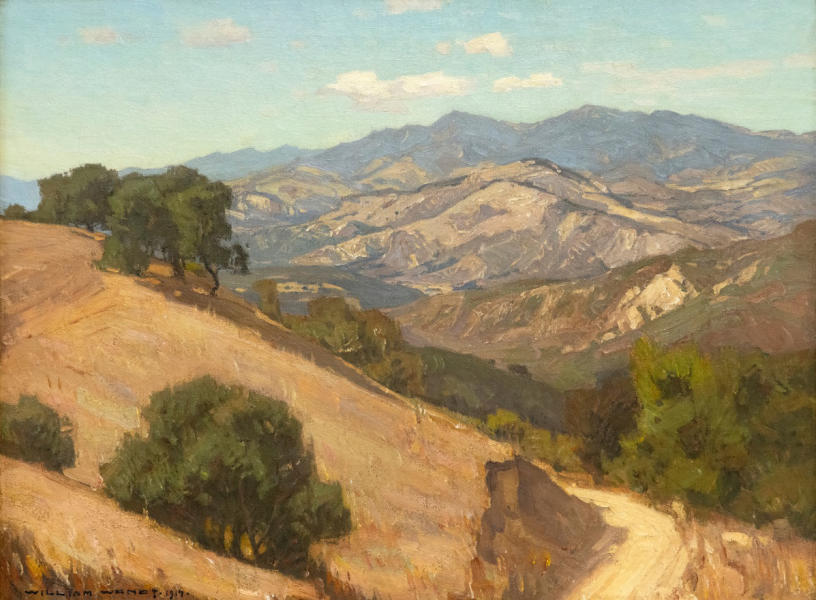 California Landscape 1917 by William Wendt | Oil Painting Reproduction