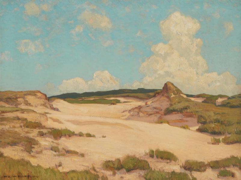 Dunes Monterey 1902 by William Wendt | Oil Painting Reproduction