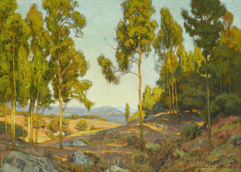 In the Shadow of the Grove by William Wendt | Oil Painting Reproduction