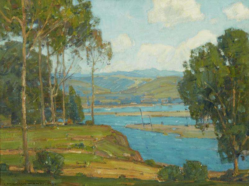 Laguna Landscape Irvine Cove by William Wendt | Oil Painting Reproduction