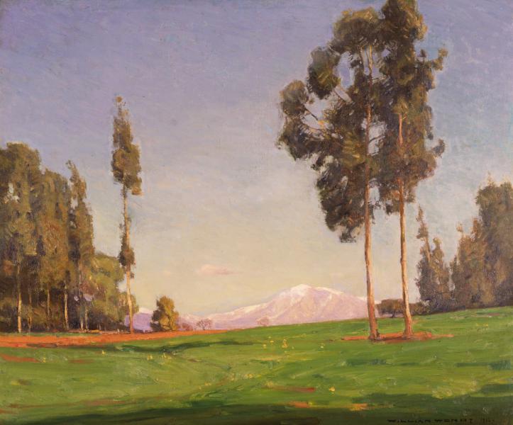 Landscape with Mountain by William Wendt | Oil Painting Reproduction