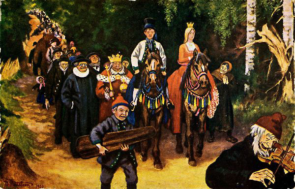 Askeladdens Adventure 1900 | Oil Painting Reproduction