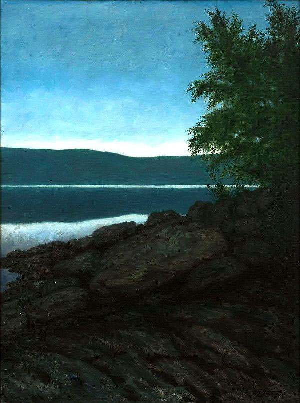 Quiet Evening 1899 by Theodor Kittelsen | Oil Painting Reproduction