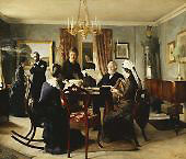 Afternoon Tea By Peter Ilsted