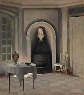 Dining Room at Liselund Castle 1917 By Peter Ilsted