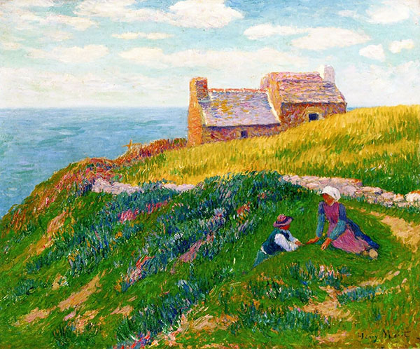 A Clear Day 1897 by Henry Moret | Oil Painting Reproduction