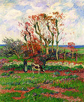 Finestere Autumn 1909 by Henry Moret | Oil Painting Reproduction