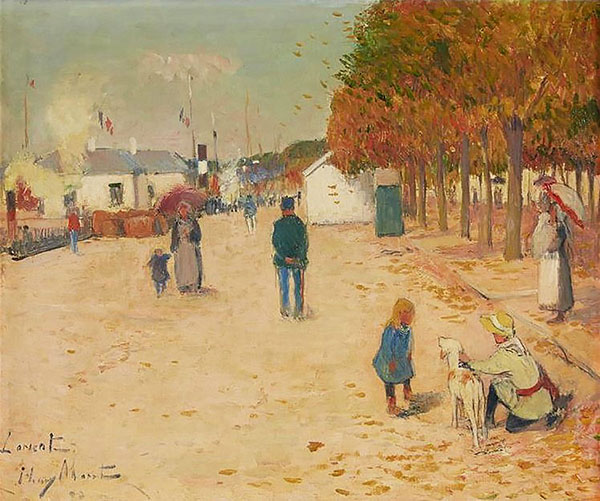 Lorient 1890 by Henry Moret | Oil Painting Reproduction