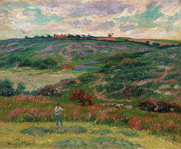 The Grim Reaper by Henry Moret | Oil Painting Reproduction