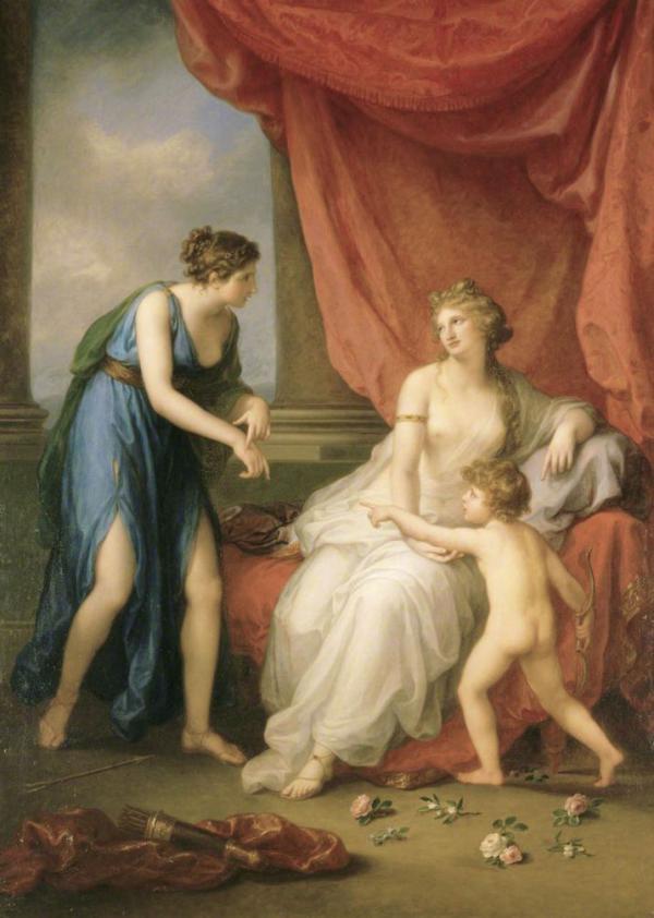 Euphrosyne Wounded By Cupid | Oil Painting Reproduction