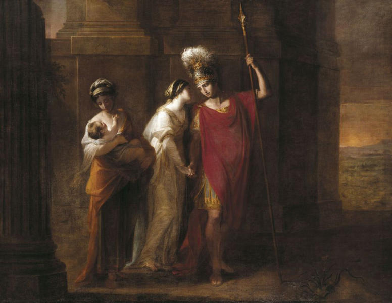 Hector Taking Leave Of Andromache | Oil Painting Reproduction