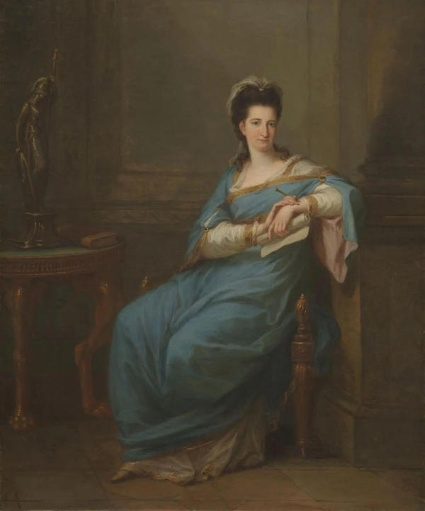 Portrait Of A Lady C1775 by Angelica Kauffman | Oil Painting Reproduction