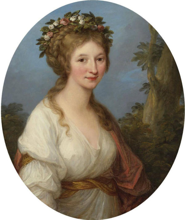 Possibly Anna Charlotta Dorothea Von Medem | Oil Painting Reproduction