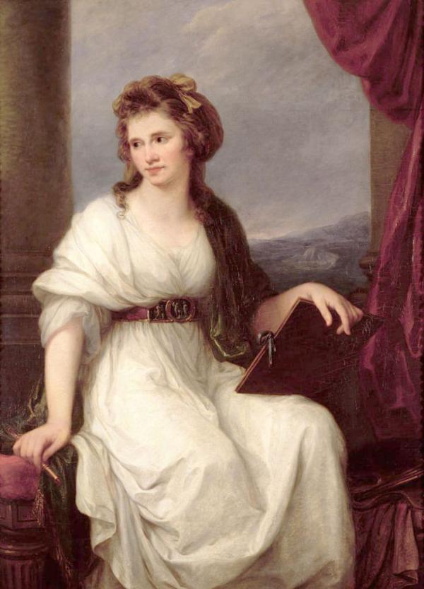 Self Portrait by Angelica Kauffman | Oil Painting Reproduction