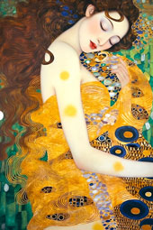 Romantic Goddess By Gustav Klimt