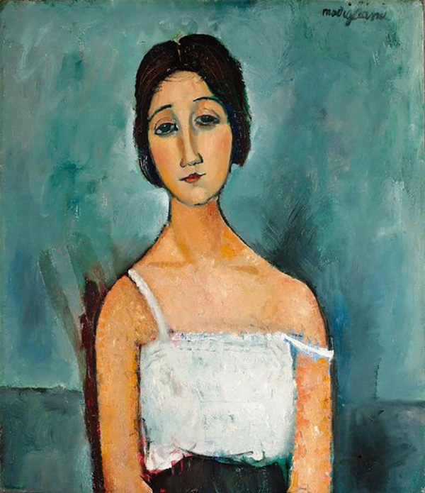 Christina 1916 by Amedeo Modigliani | Oil Painting Reproduction