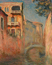 The Rio Della Salute 1908 By Claude Monet