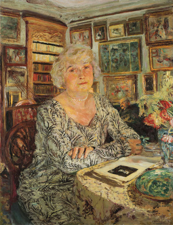 Lucy Hessel 1924 by Edouard Vuillard | Oil Painting Reproduction